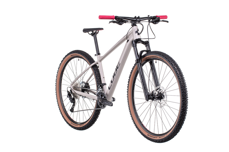 Cube horské kolo ACCESS WS RACE oatgrey raspberry